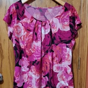 Worthington 1X Floral Top
